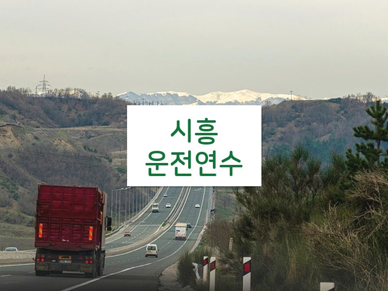 시흥운전연수 후기