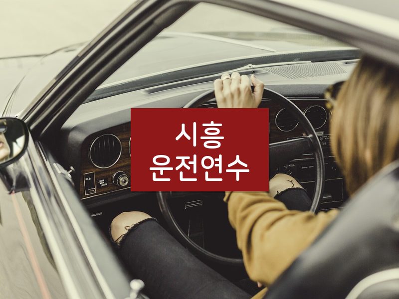 시흥운전연수 후기