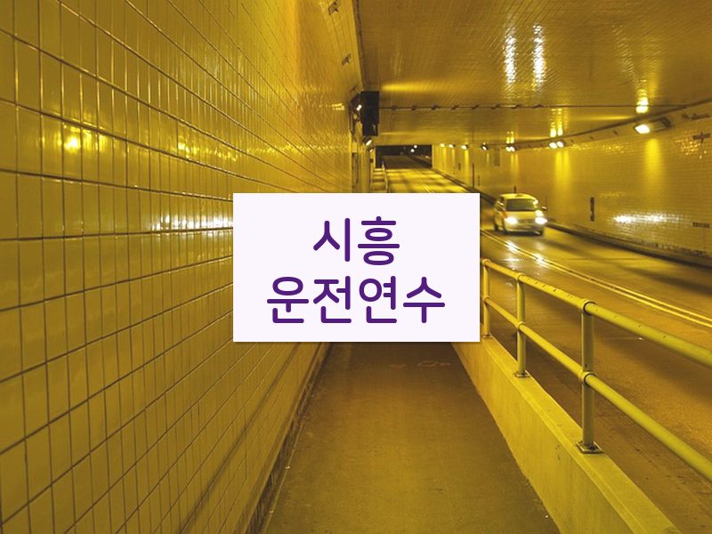 시흥운전연수 후기