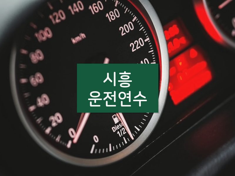 시흥운전연수 후기