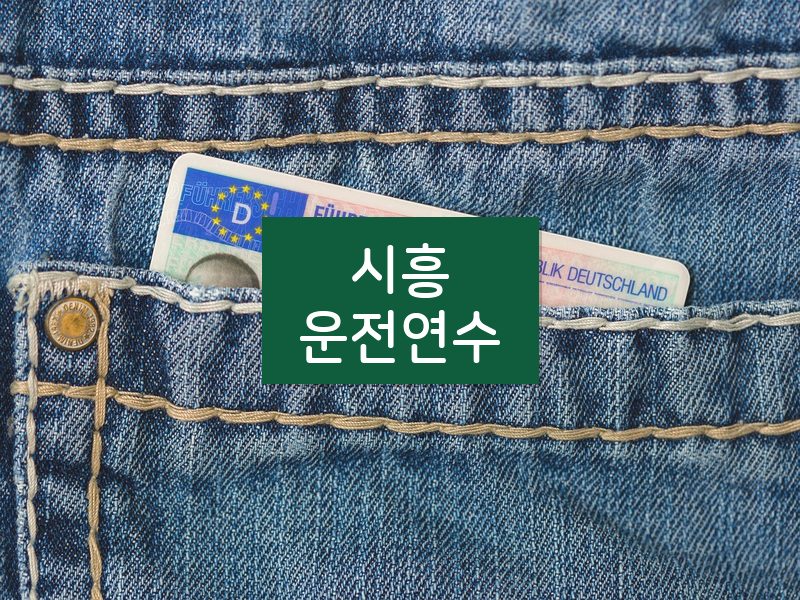 시흥운전연수 후기