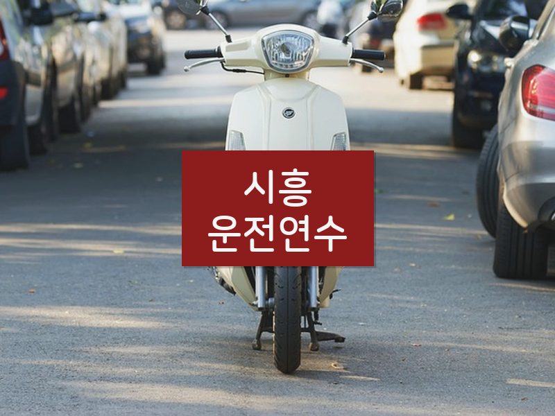 시흥운전연수 후기