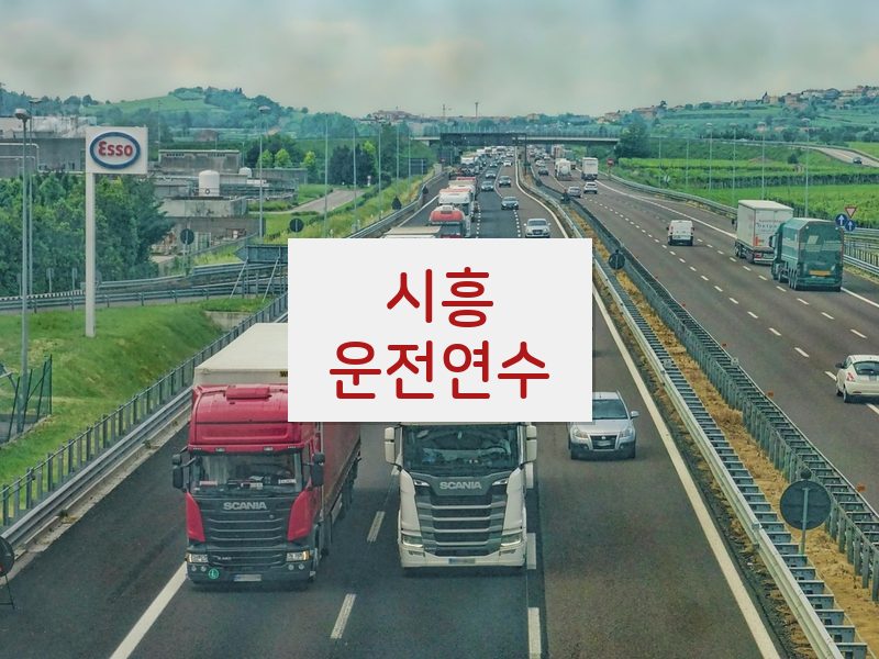 시흥운전연수 후기