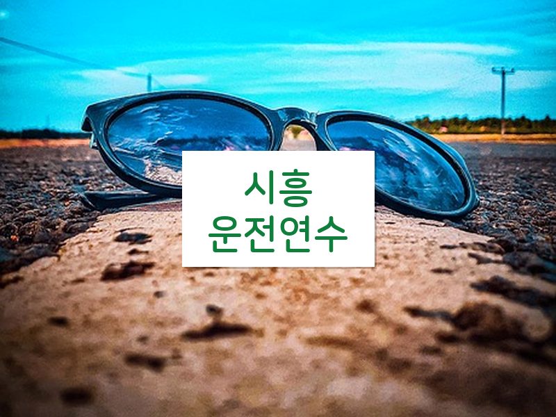 시흥운전연수 후기