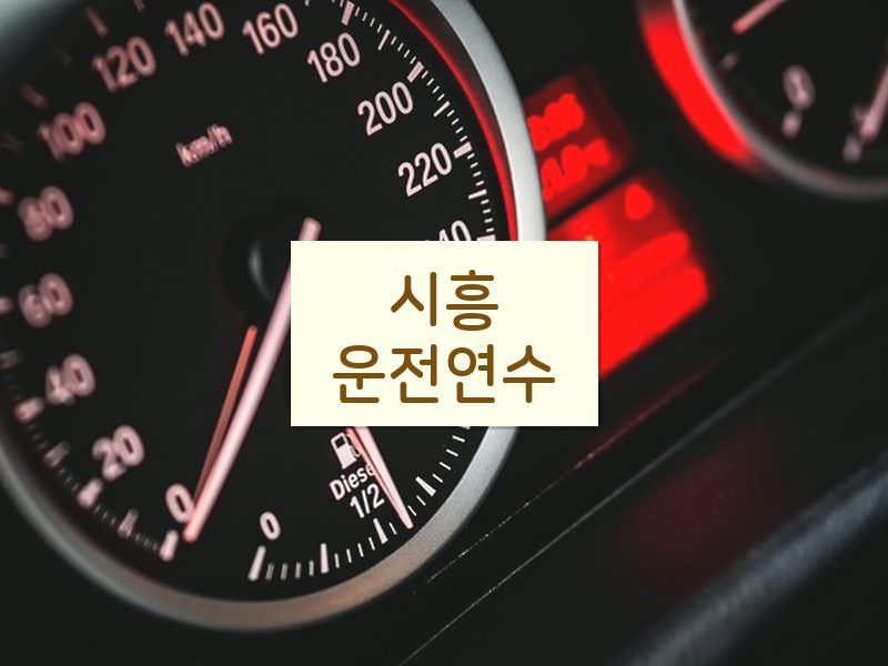 시흥운전연수 후기