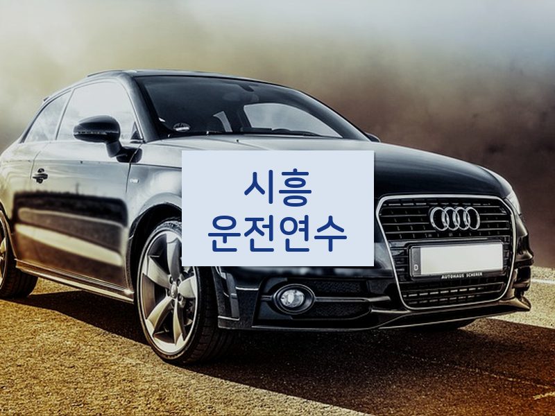 시흥운전연수 후기