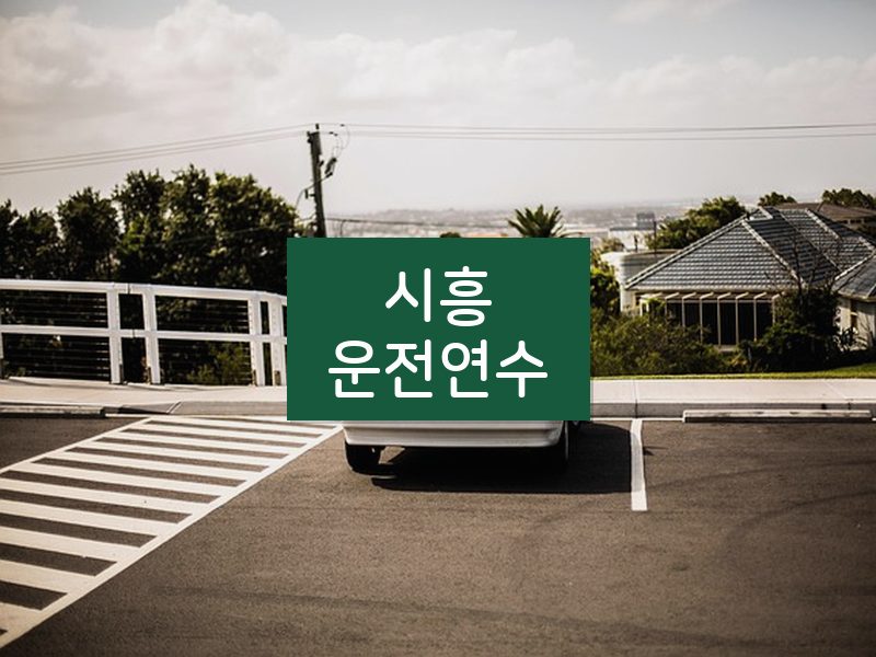 시흥운전연수 후기