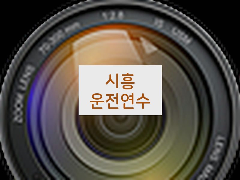 시흥운전연수 후기