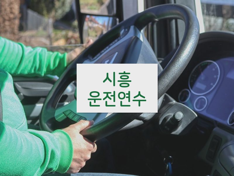 시흥운전연수 후기