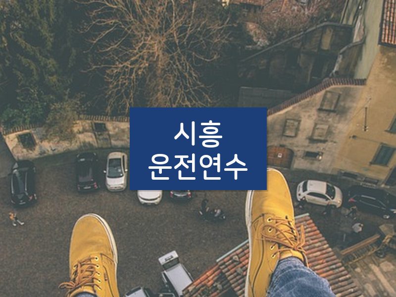 시흥운전연수 후기