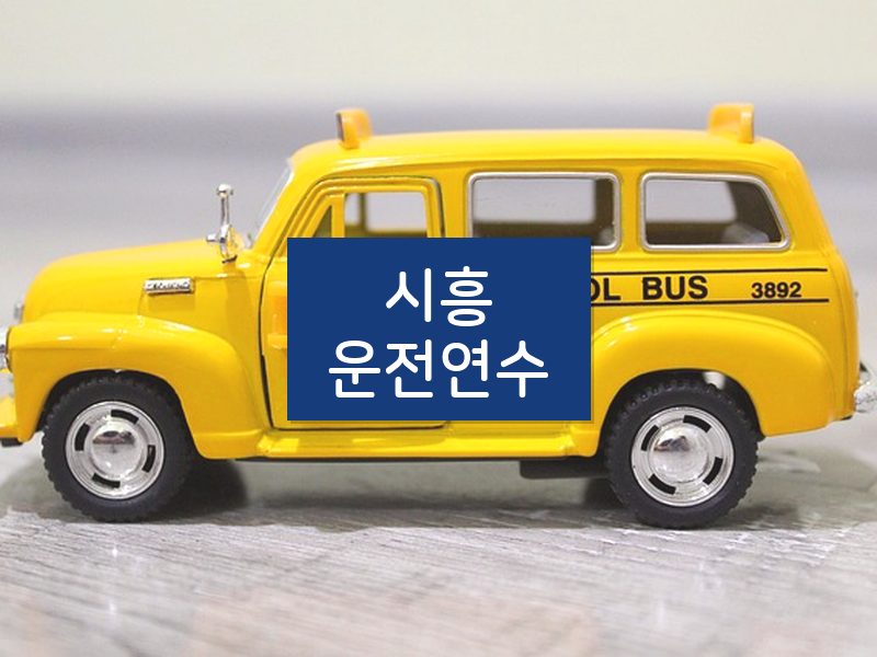 시흥운전연수 후기