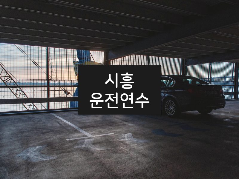 시흥운전연수 후기