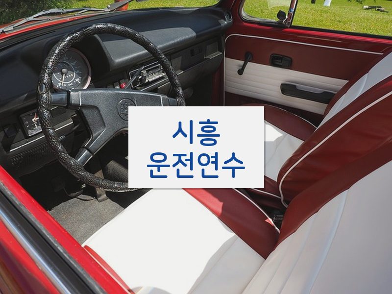 시흥운전연수 후기