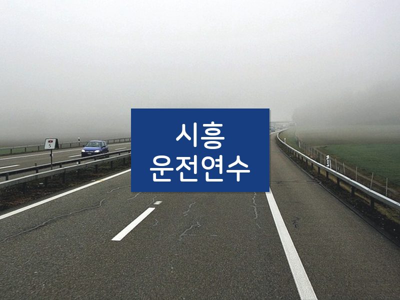 시흥운전연수 후기