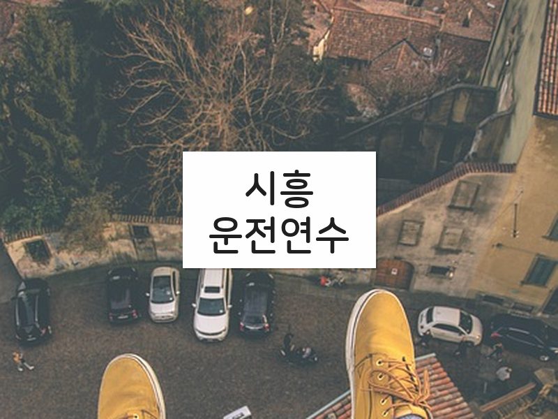 시흥운전연수 후기