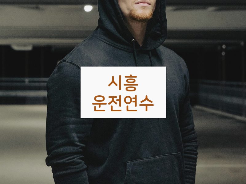 시흥운전연수 후기