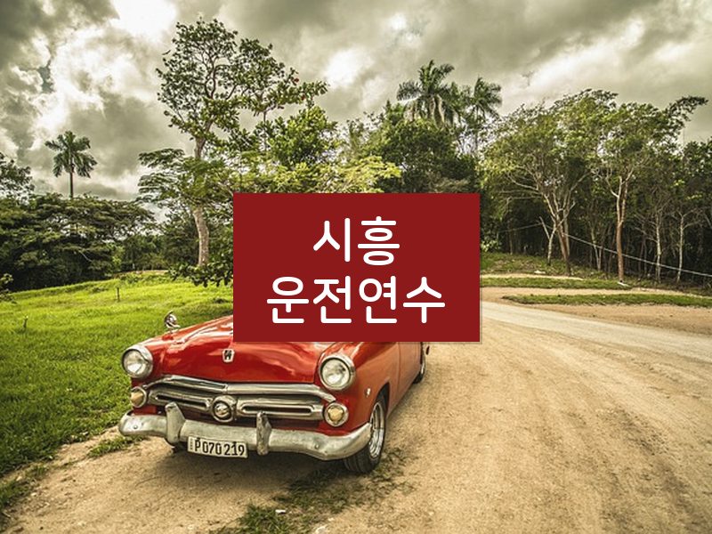 시흥운전연수 후기