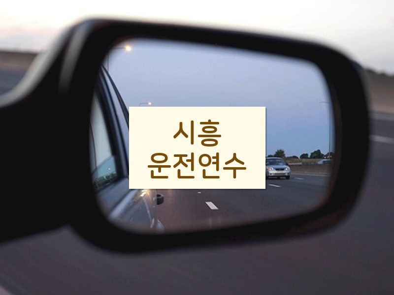 시흥운전연수 후기