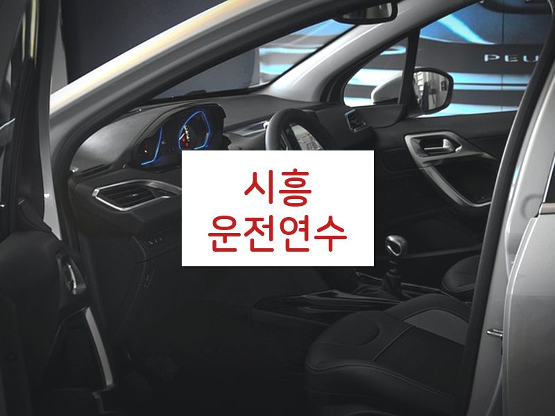 시흥운전연수 후기