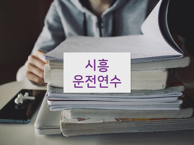 시흥운전연수 후기