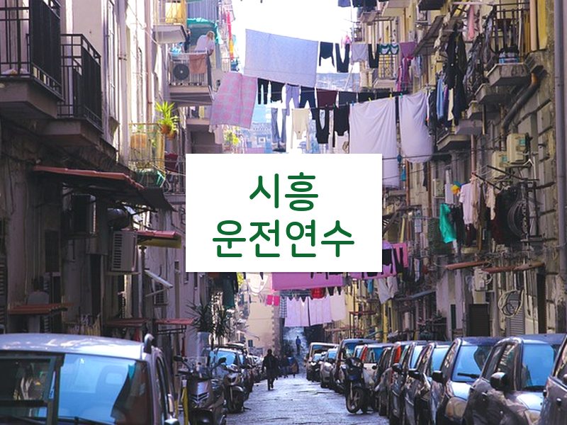 시흥운전연수 후기