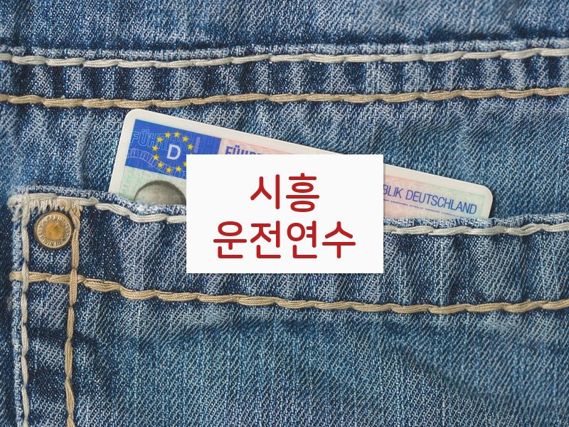 시흥운전연수 후기
