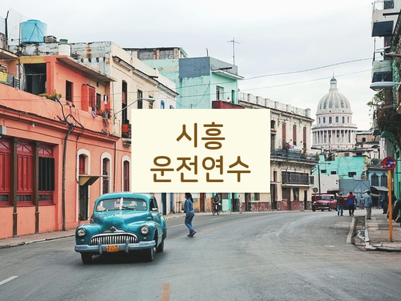 시흥운전연수 후기