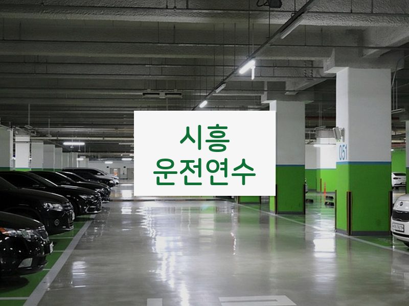 시흥운전연수 후기
