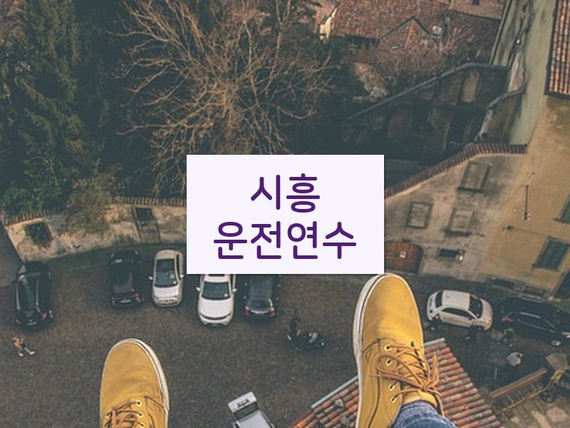 시흥운전연수 후기