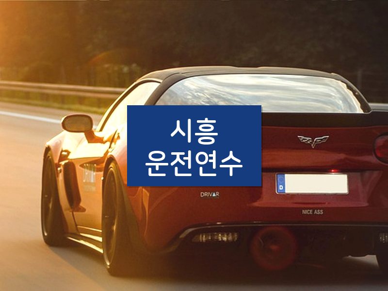 시흥운전연수 후기
