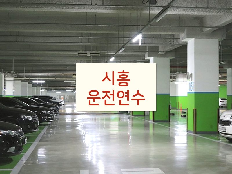 시흥운전연수 후기