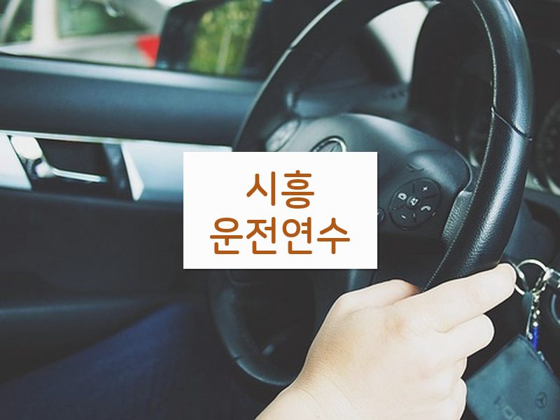 시흥운전연수 후기