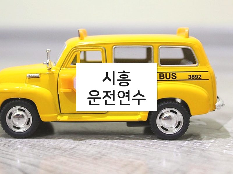 시흥운전연수 후기