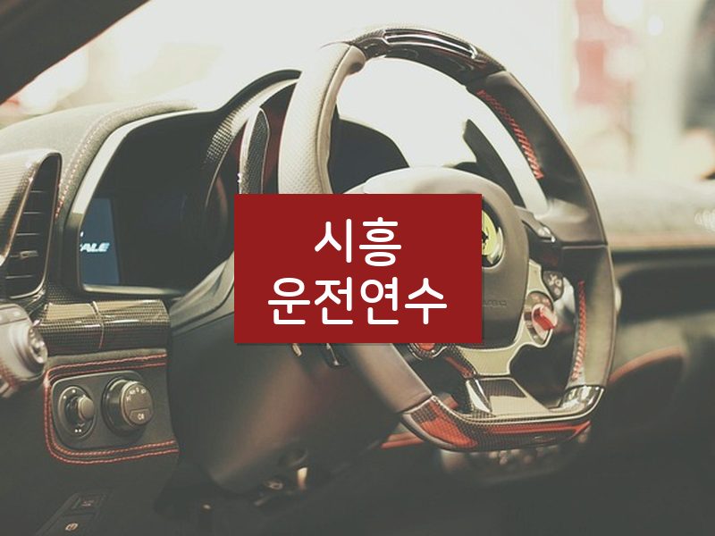 시흥운전연수 후기