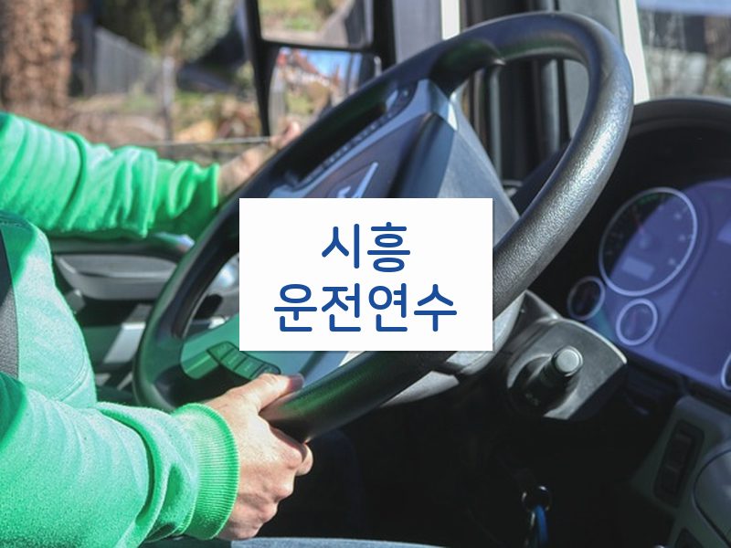 시흥운전연수 후기