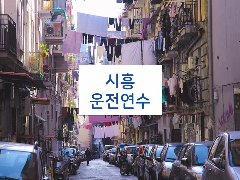 시흥운전연수 후기