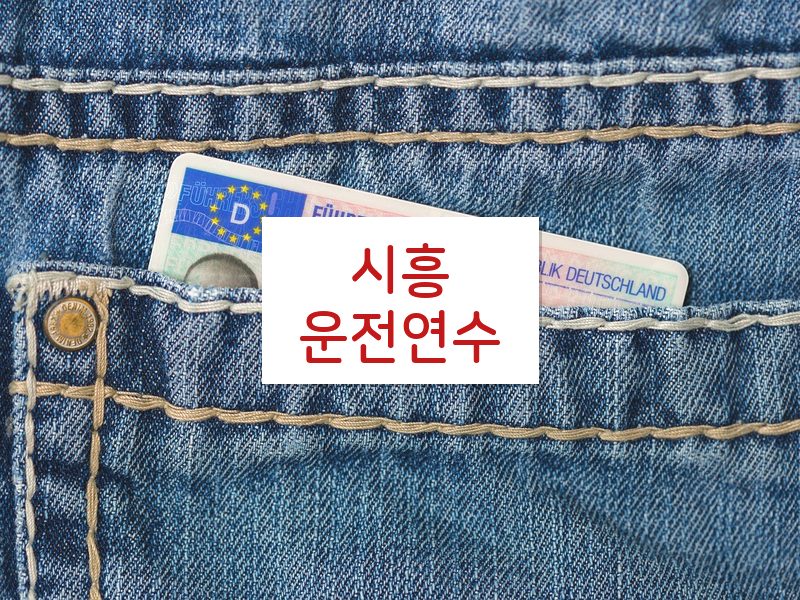 시흥운전연수 후기