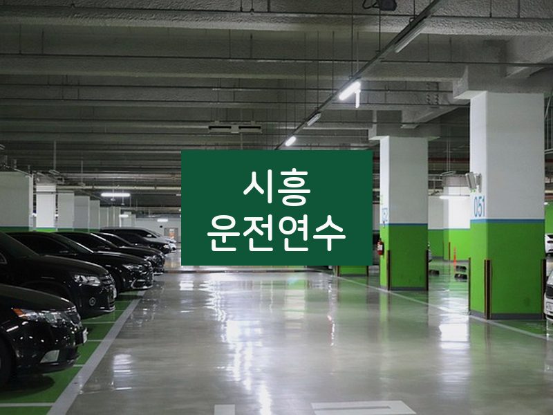 시흥운전연수 후기