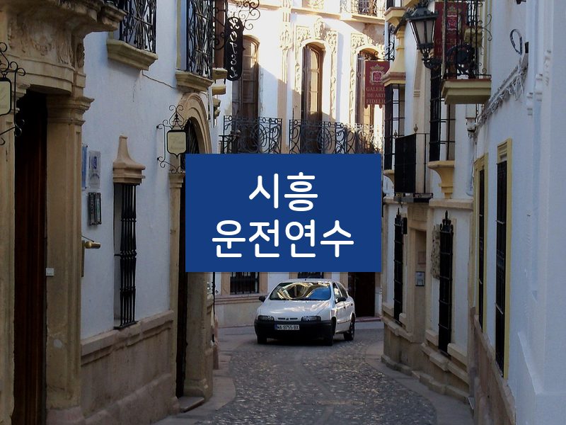 시흥운전연수 후기