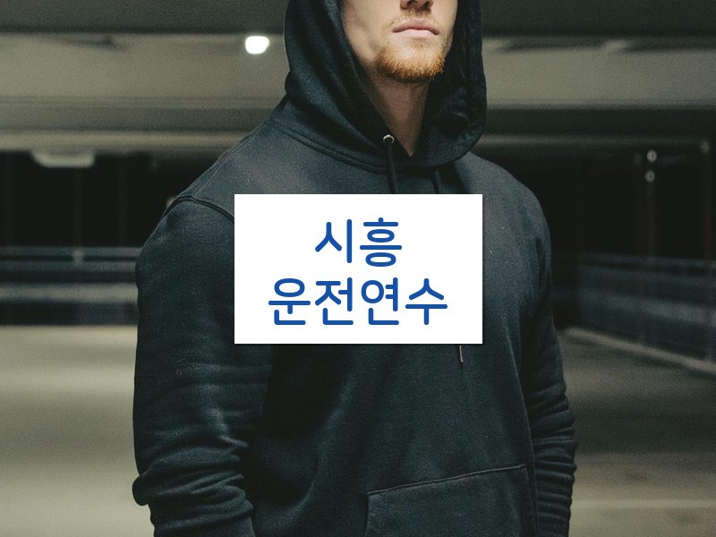 시흥운전연수 후기