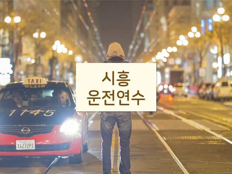 시흥운전연수 후기