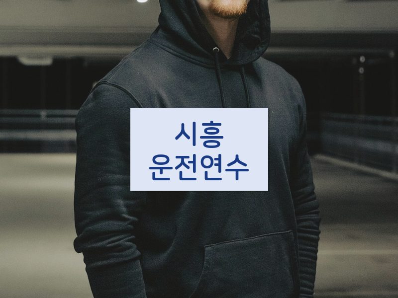 시흥운전연수 후기