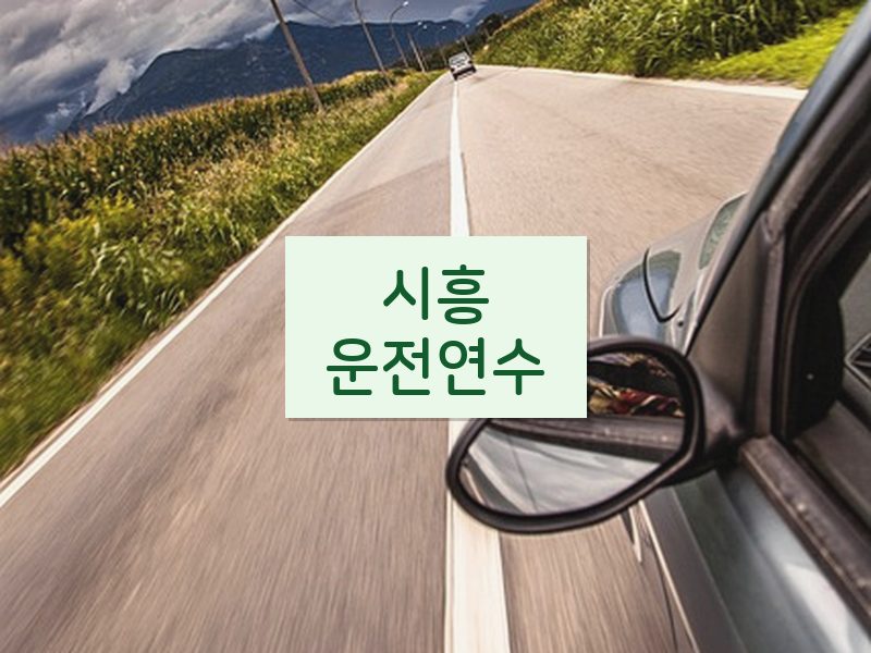 시흥운전연수 후기