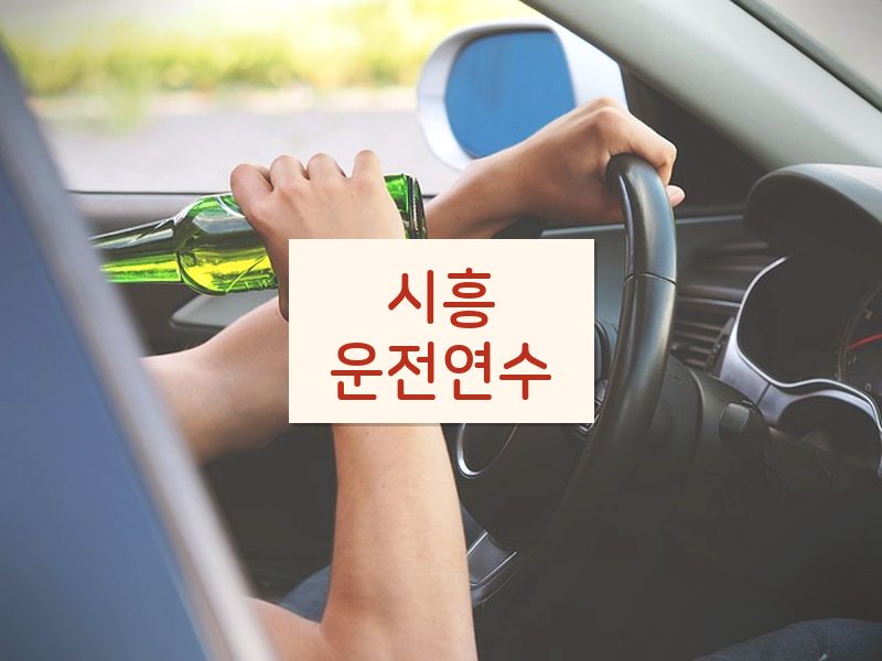 시흥운전연수 후기
