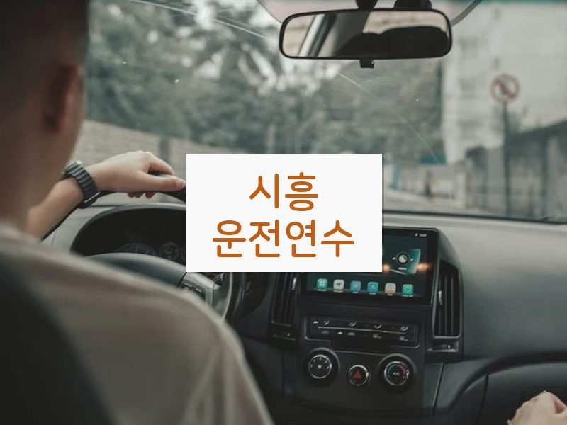 시흥운전연수 후기