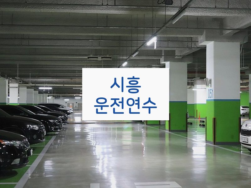 시흥운전연수 후기