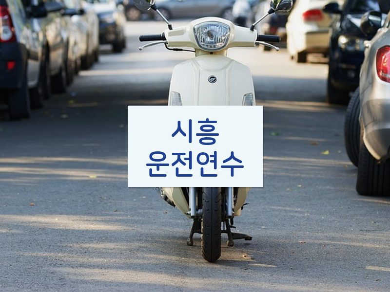 시흥운전연수 후기