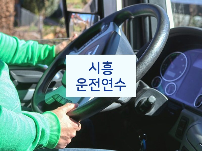 시흥운전연수 후기