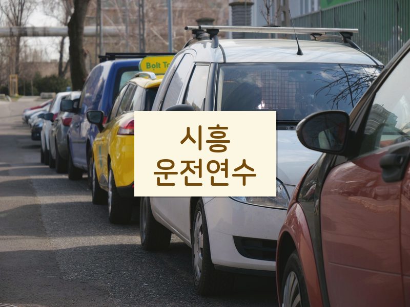 시흥운전연수 후기