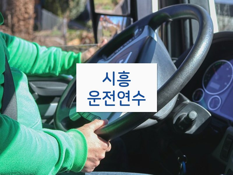 시흥운전연수 후기